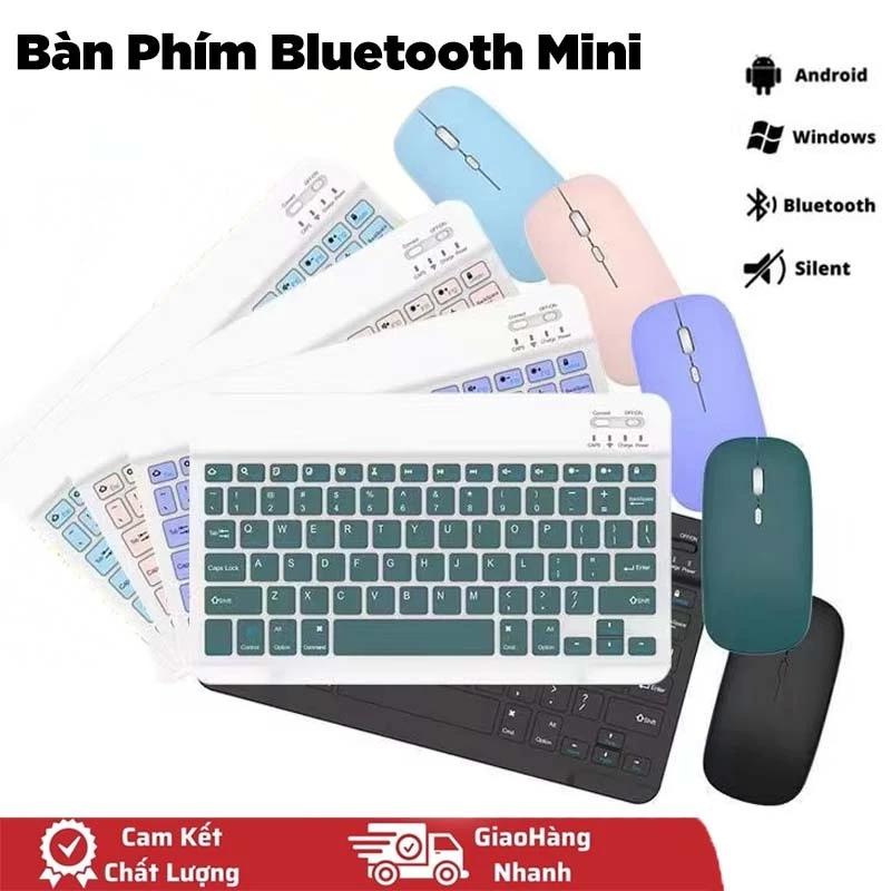 Bàn phím và chuột không dây Bluetooth mini Bộ bàn phím không dây 10 inch thích hợp cho bàn phím máy tính bảng redmi pad pro ipad m1 máy tính bảng và điện thoại di động có thể sử dụng được bàn  phím