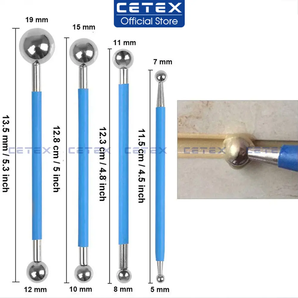 Bộ bi lăn mạch keo 2 thành phần Cetex - Bộ miết ron gạch - Bi lăn keo chà ron- bi lăn keo chít mạch