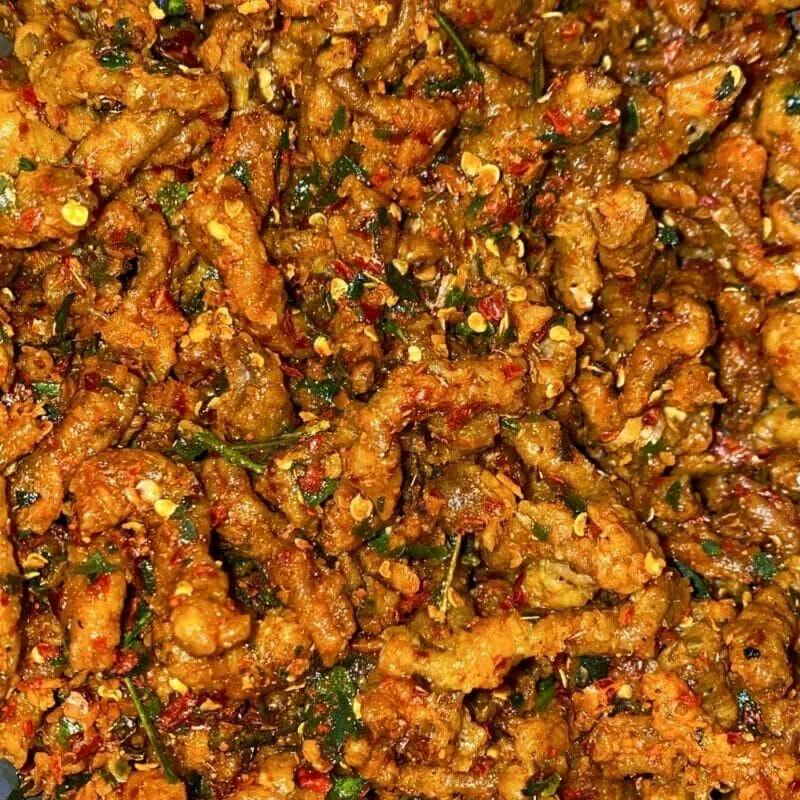Keripik Usus Crispy Pedas Daun Jeruk 1kg 2