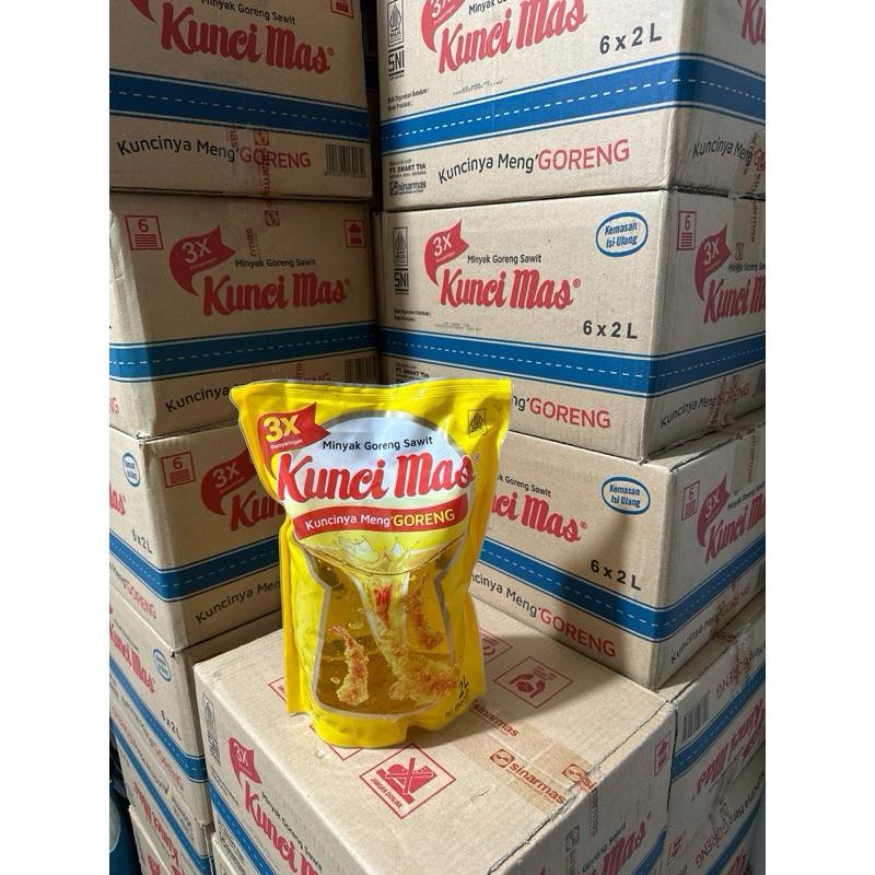 MINYAK GORENG KUNCIMAS 2 LITER 1 DUS ( ISI 6 PCS ) 1