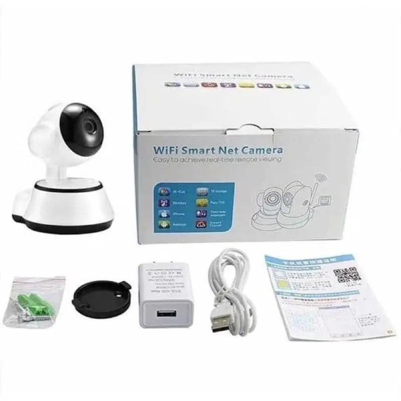 IP Smart Camera CCTV Wireless V380 Q6 Wifi HD 720p Kamera CCTV Portable Pantau Jarak Jauh 5