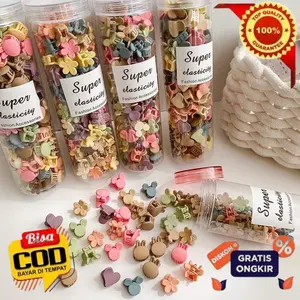 [TR] Jepit Mini 100pcs Jepitan Mini Korea Anak Set isi 100pcs Box Bahan Premium Jepit Rambut Baby Jepitan Rambut Karakter Lucu Bunga Mempercantik Fashion Anak