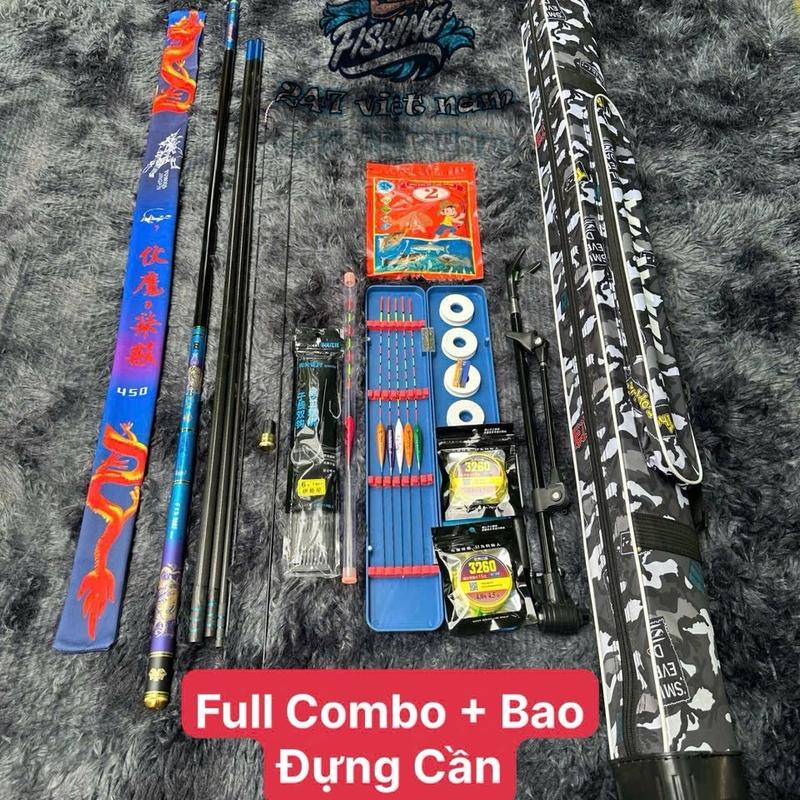Combo Cần Câu Tay Phục Long Chiến Thần 5H Chất Lượng Đi Câu Bắt Cá Fishing Câu Cá Đồ Câu Fishing 247 Việt Nam