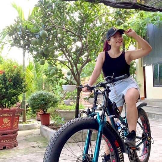 Xe đạp bánh béo Foreknow vành nan hoa, 26 inch, 21 tốc độ xedap duong pho địa hình 6