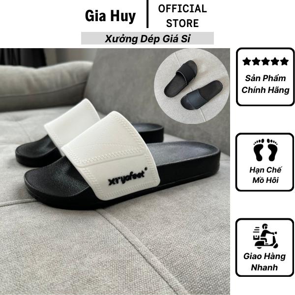  Dép Lê Nam Nữ Quai Ngang Nhiều Mẫu Mới Hot Mã BM-12 Thương Hiệu XT YOFEET - Gia Huy OFFICIAL Slipper Nhung Đồng DéP Cao Su Đế Bằng 