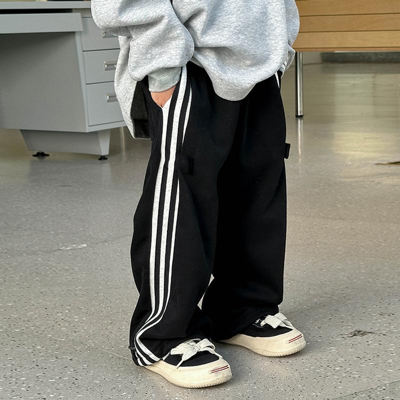 [QN24_2] Quần Nỉ Ống Xuông Cho Bé Trai Phong Cách Hàn Quốc Quần Nỉ Cho Bé Trai Bé Gái