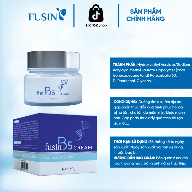 KEM DƯỠNG ẨM DA FUSIN B5 CREAM CHÍNH HÃNG 1