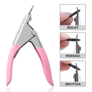 Gunting Kuku Palsu D.X Triple Cut/Tang Kuku/Nail Tips Cutter/Fake Nail Cutter