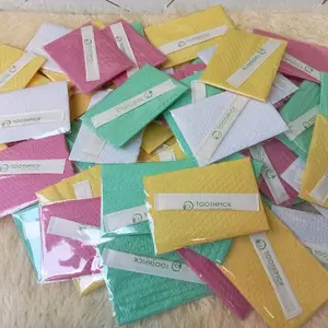 Satu Set Tisu Prasmanan +Tusuk gigi steril/Tisu Hajatan 50pcs per pak