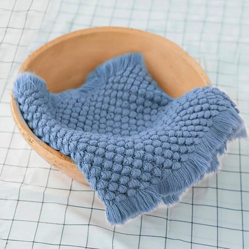 Product Introduction of Baby Photography Props Newborn Photography Blanket Background Photo Infant Muslim Wraps Accessories 26