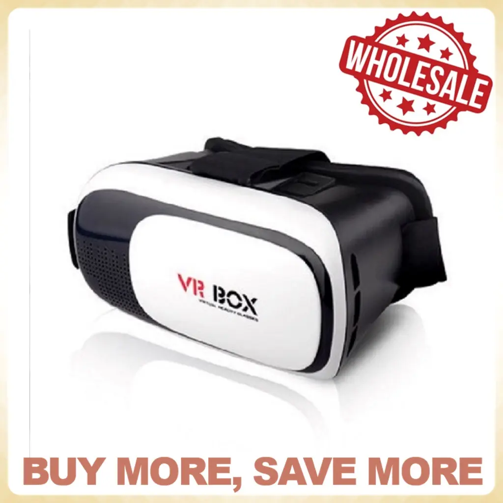 [Ready Stock] Virtual Reality VR BOX 2.0 3D Glasses For 3.5-6.0 Inch Smartphone And Slide Window For Back Facing Camera Adjustable Screen