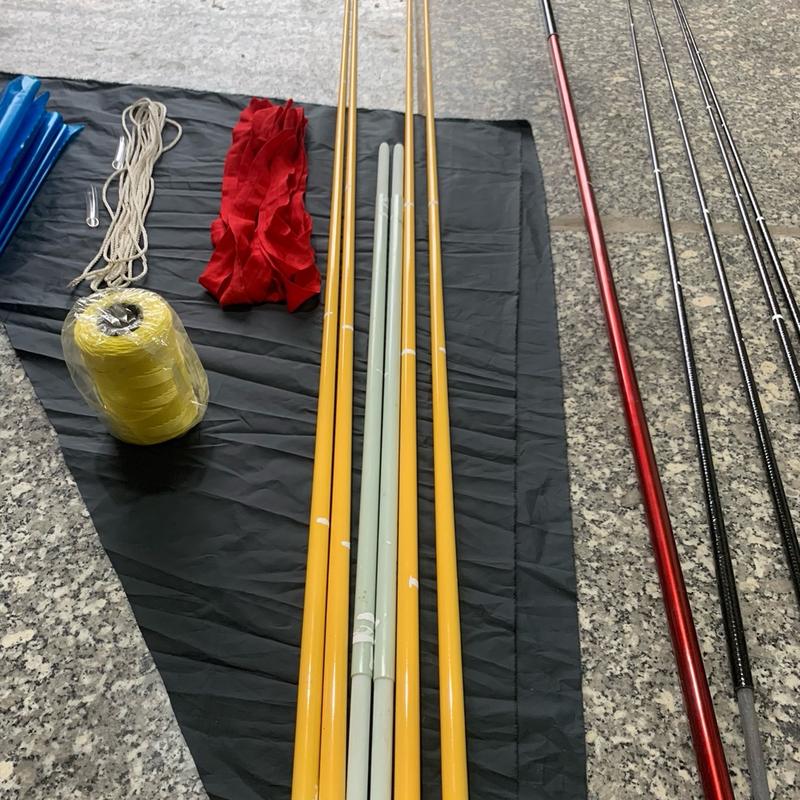  Combo khung nan + phụ kiện làm diều liền 3m5 dáng mẹ bồng con nan cacbon vàng Vip Đồ Chơi Toy 