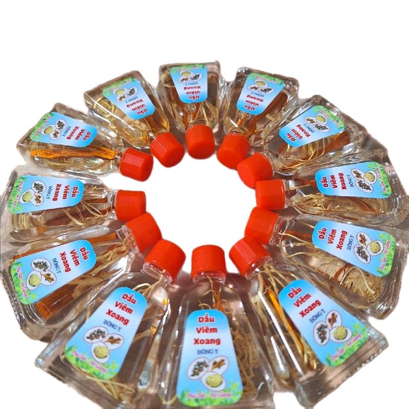 10 CHAI DẦU VIÊM XOANG 7ML  NƯỚC TRẮNG ( CÓ RỂ THUỐC )