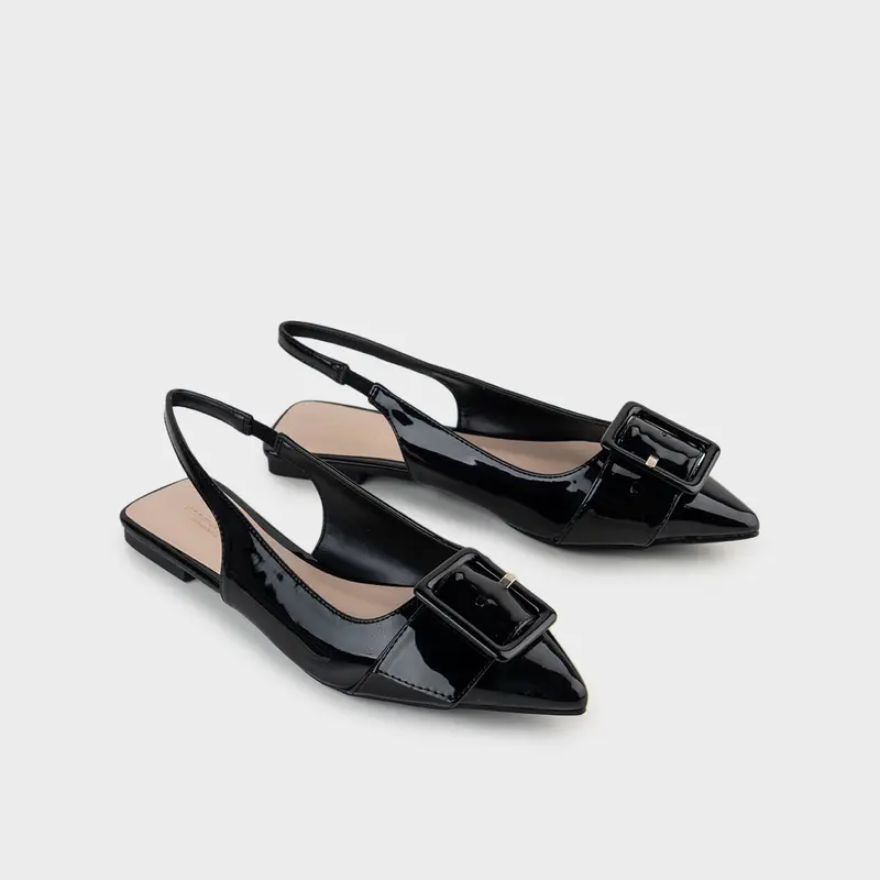 URBAN&CO Flat Shoes Wanita Sepatu Wanita Kasual Kerja Empuk - Fidelya 1