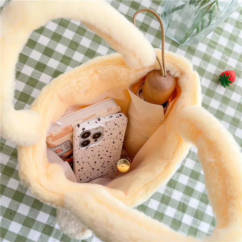 Túi Nhồi Bông Sanrio, Có Cinnamoroll, Melody, Kuromi, Dành Cho Nữ, Túi Tote Túi Xách, Túi Đeo Vai, Thời Trang, túi Messenger Nữ, Thích Hợp Làm Quà Tặng Bé Gái Bag Da 8