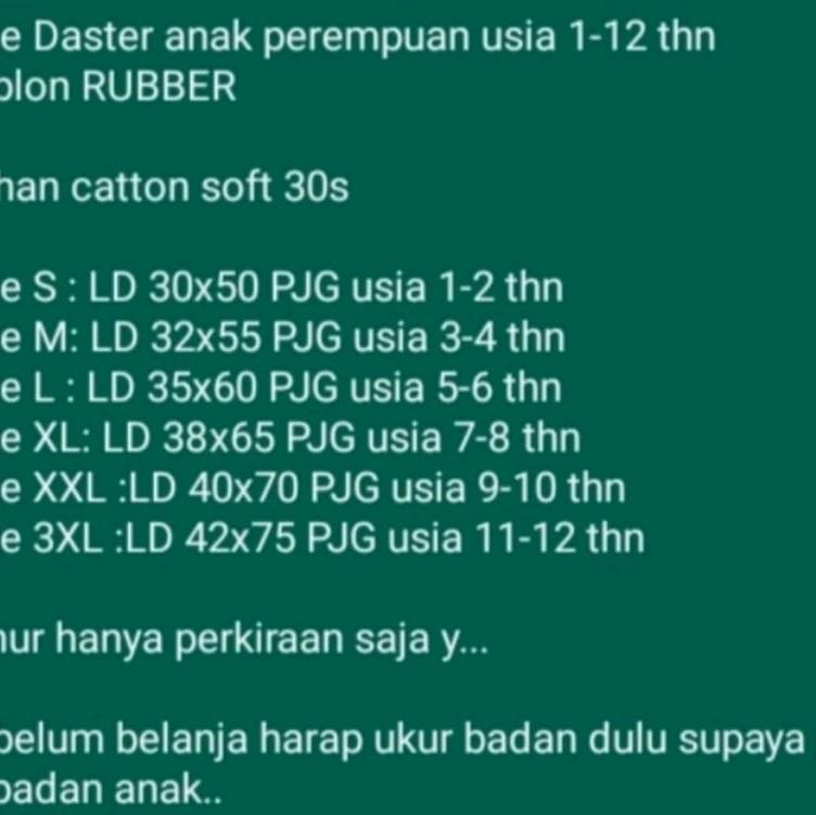 Liu's_Kids99 / daster anak cewek TINITAN untuk Umur 3-12th Katun Lembut Lengan Pendek Fashion daster anak dress bayi 8
