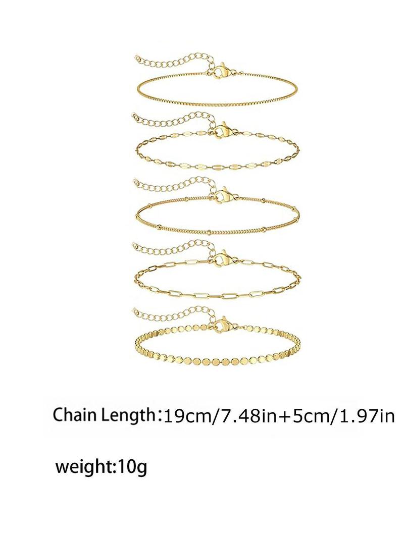 Product Introduction of Women's Elegant Minimalist Chain Bracelets, Trendy Exquisite Bracelet, Chic All-match Vintage Jewelry As Gift for Girlfriend 6
