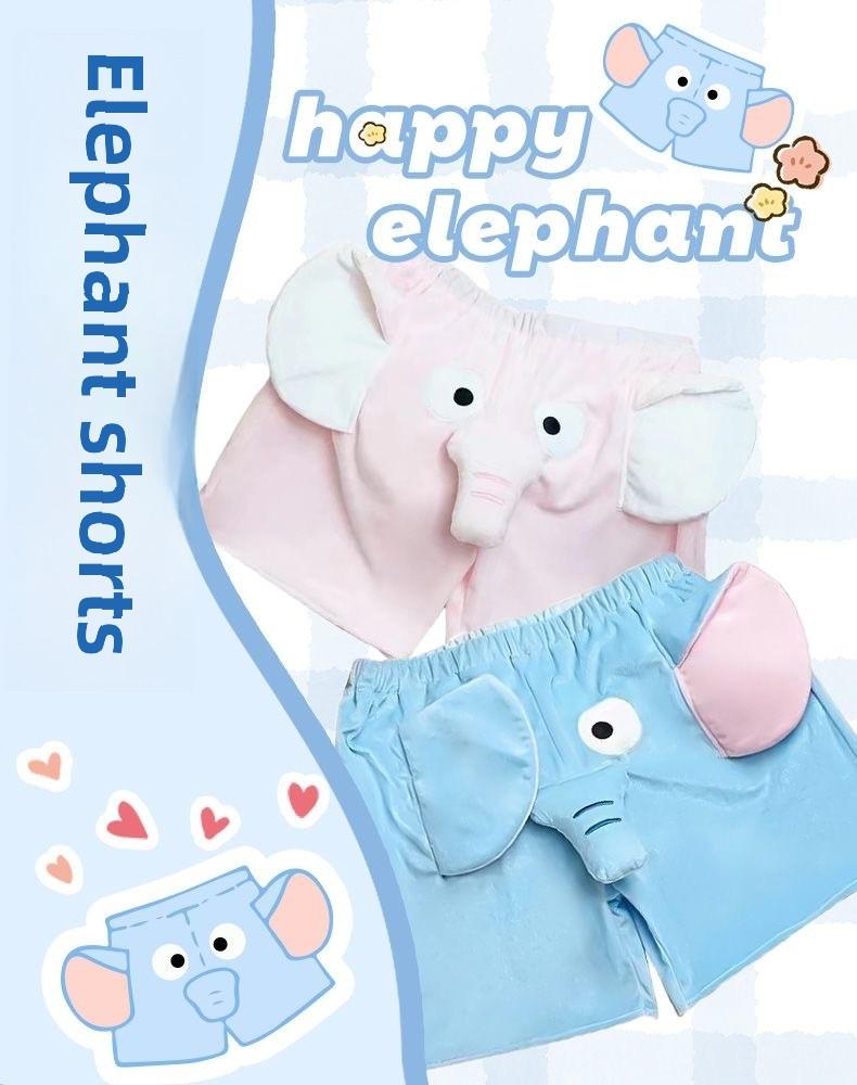 Product Introduction of Quần Soóc Vui Nhộn Cho Cặp Đôi, Co Giãn Bóp Voi, Rùa Nhỏ Lắc Lư, Co Giãn Thường Ngày Thích Hợp Mặc Nhà quần  short  dạ 15
