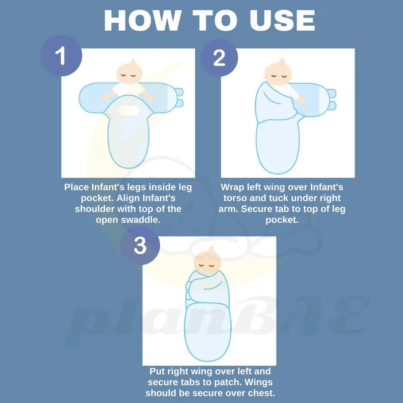 bedong bayi instan & topi swaddle baby newborn sleeping bag katun adem nyerap keringat 4