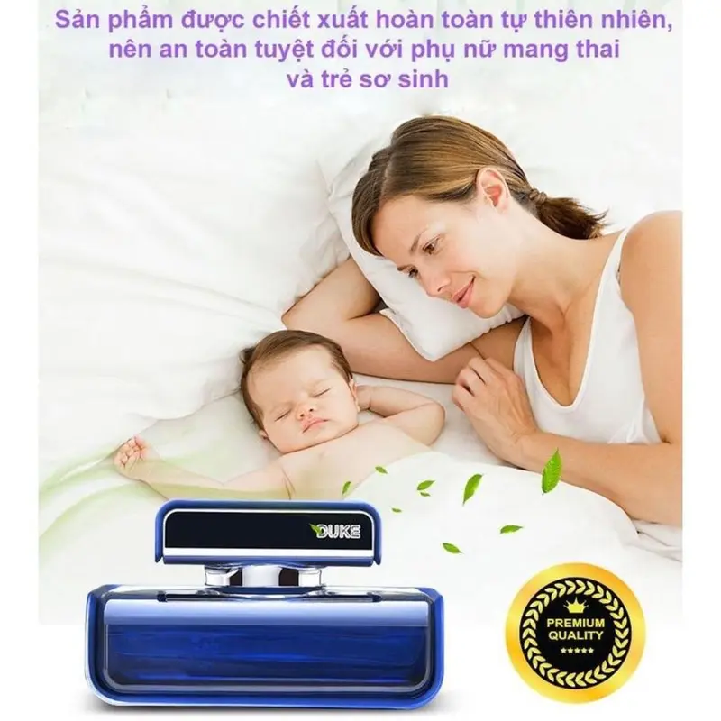 Nước hoa ô tô DUKE, tinh dầu xe hơi cao cấp đặt taplo ô tô khử mùi chống say xe chiết xuất tự nhiên 3