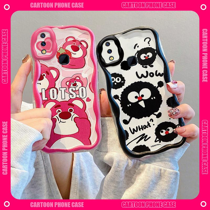 Ốp Lưng Mềm, Thiết Kế Hình Gấu Hoạt Hình, Chống Sốc, Thích Hợp Cho Vivo Y95, Y91i Và Y91, Ốp Bảo Vệ