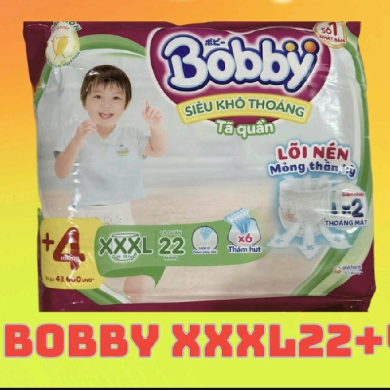 lần 1 dùng Tã quần Bobby xxxl22+4 molfix xxxl22+6 goon xxxl24 dành cho bé trên 20kg Len bỉm 100 rẻ tã cho  con cưng Tết