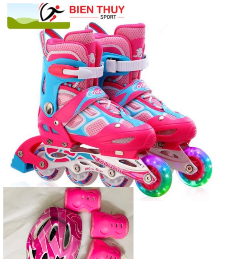 Product Introduction of Giày Trượt Patin - Giày trượt Cougar835LSG - Có Đèn - Kèm Bộ Bảo Vệ(Gối, Khuỷu,Tay) và Mũ Bảo vệ 9
