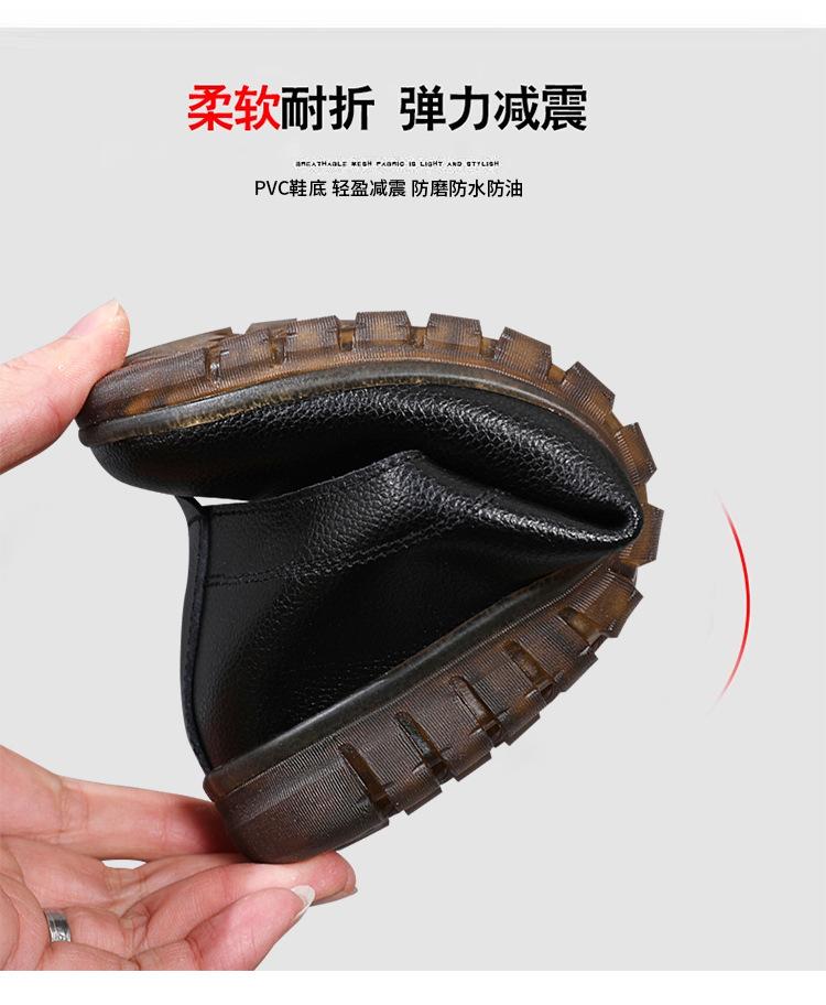Product Introduction of Spring New Large Size Women's Genuine Leather Shoes Casual Flat Shoes Women's Middle-Aged and Elderly Soft Bottom Mom Shoes Small Leather Shoes Wholesale 7