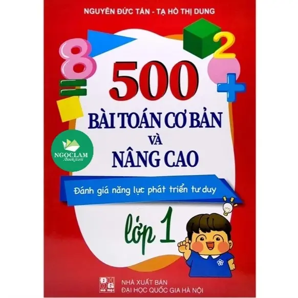Sách - 500 Bài toán cơ bản và nâng cao lớp 1 1