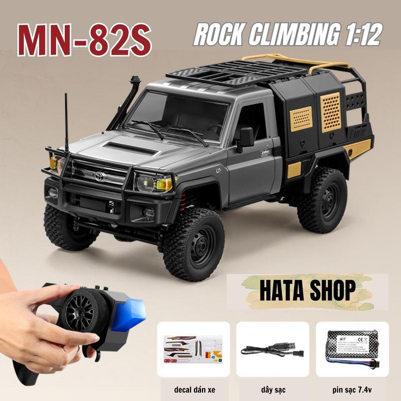 MN-82S Xe Địa Hình Bán Tải Leo Núi MN-82 LC79 Pro Rock Climbing Điều Khiển Từ Xa Tỉ Lệ 1:12 RC RTR Kháng Nước bảo hành 10 ngày Toy Đồ Chơi