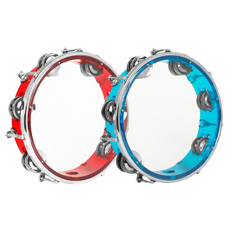 Product Introduction of 8 Inch Self-tuning Tambourine, 1 Count Professional Musical Instrument for Adults, Musical Instrument for Home School Office 11