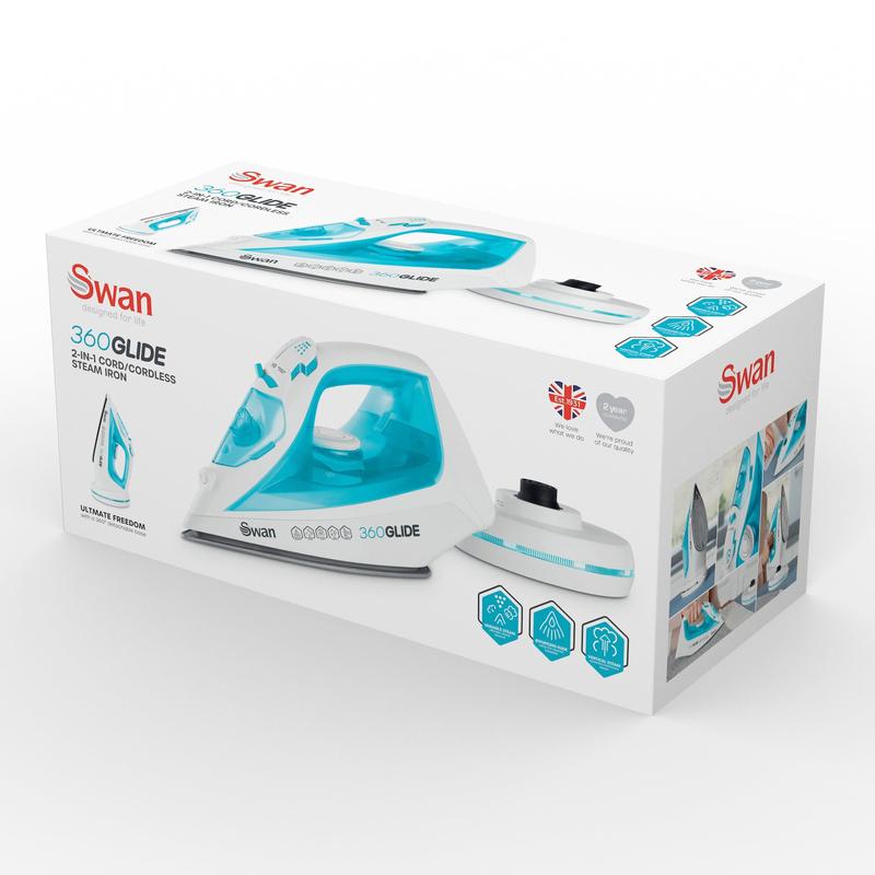 Swan 2600W Cord/Cordless Iron 1