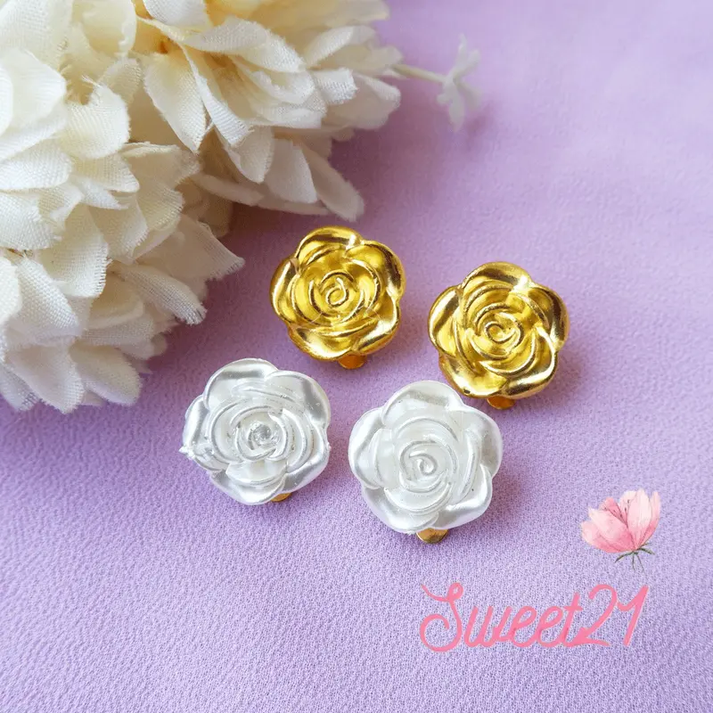 Anting Hijab  Anting Klip  Hijab Kekinian Sweet21 Nada TWB101 Perempuan 7