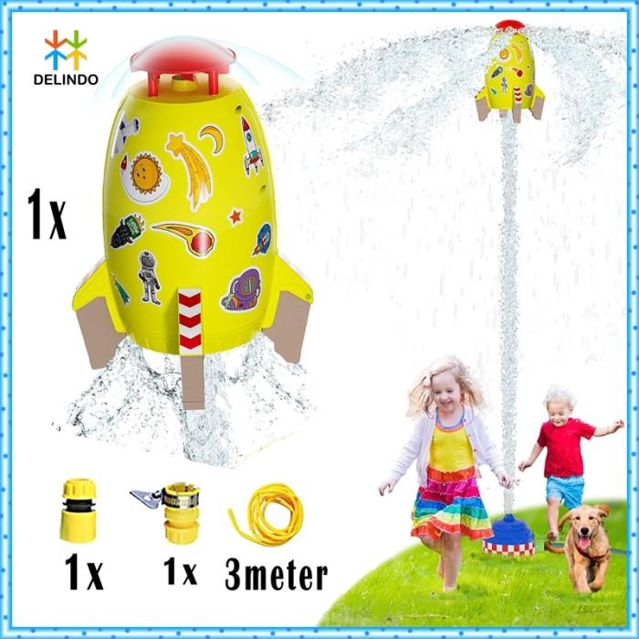 Mainan Water Rocket Sprinkler Air Mancur Roket Launcher Outdoor - Shop ...