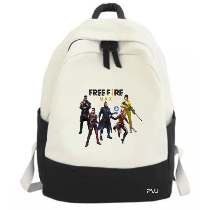 PVJ Tas FF karakter Free Fire Ransel Sekolah Anak Laki Laki SD 0