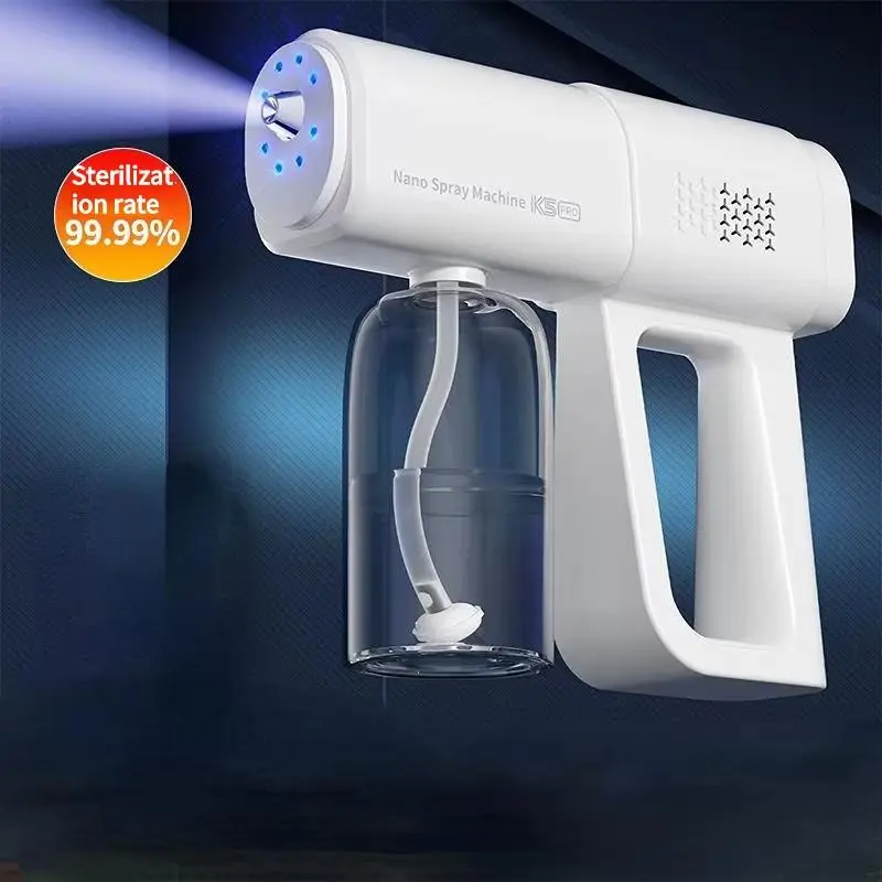 Nano Spray Steam Gun – Portable Facial & Hair Steamer untuk Perawatan Wajah dan Rambut