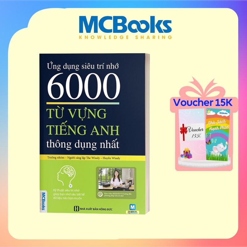 Sách - Ứng Dụng Siêu Trí Nhớ 6000 Từ Vựng Tiếng Anh thông dụng nhất