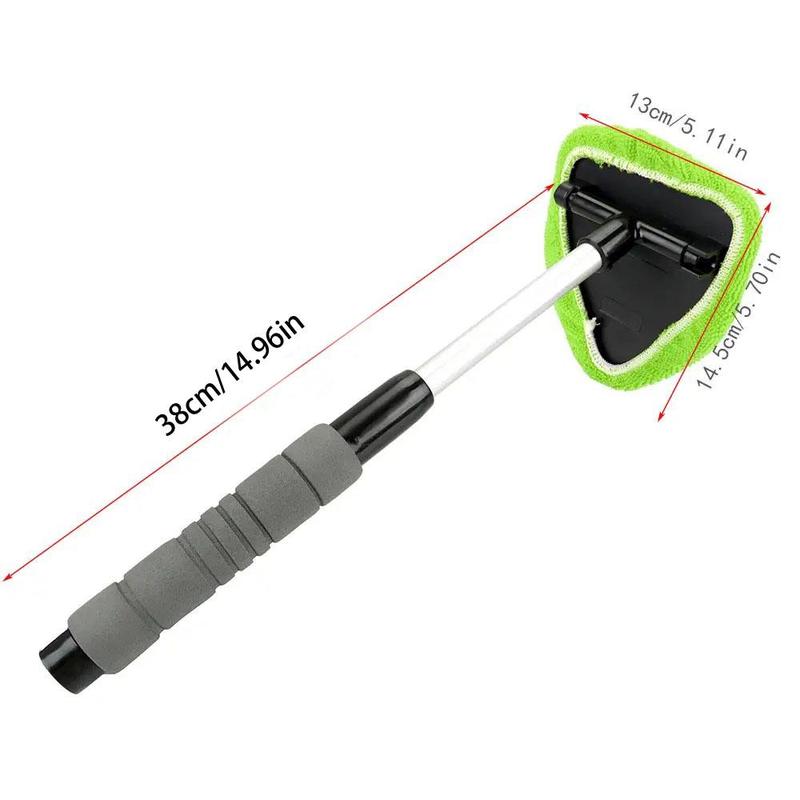 Car Window Cleaning Brush, Long Handle Windshield Wiper, Car Glass Wash Tool 5