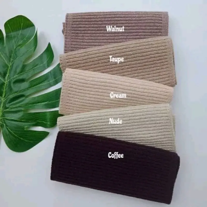 Ciput Rajut Inner Bandana Dalaman Dewasa Jilbab Hitam