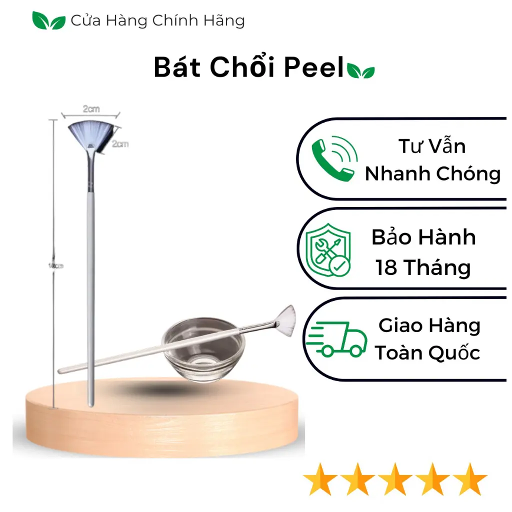 Cọ quét mặt nạ, cọ peel da, chổi quét mask, bát đựng peel hàng đẹp