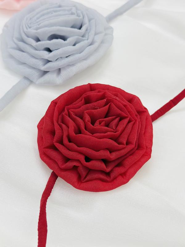  Dây hoa voan tơ nến phụ kiện phối xinh yêu tiểu thư sang chảnh K02  Kẹp Tóc Chun Khuyên Tai 