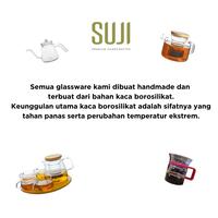Gambar Yokode Teaset with 4 cups - SUJI Glass Kaca dari Suji Premium Handcrafted Kota Bandung 4 Tokopedia