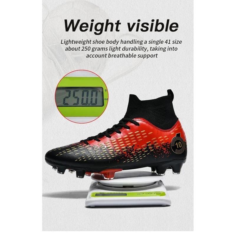 Product Introduction of Size 35-48 Youth Football Boots Spikes Long Spike Football Boots High-Top Football Boots Youth Training Shoes Competition Shoes Sports Shoes Grass Football Boots Land/Short Lawn Five-Made Football Boots Football Sports Shoes Outdoor/Indoor Football Boots 41