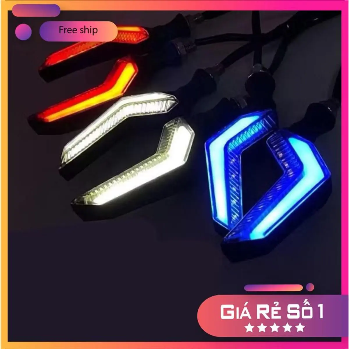 ￼Đèn xinhan chữ Z hiệu ứng dòng chảy audi (giá 1 đôi) cực đẹp cho xe điện xe máy 12V Phụ Kiện Phụ Tùng