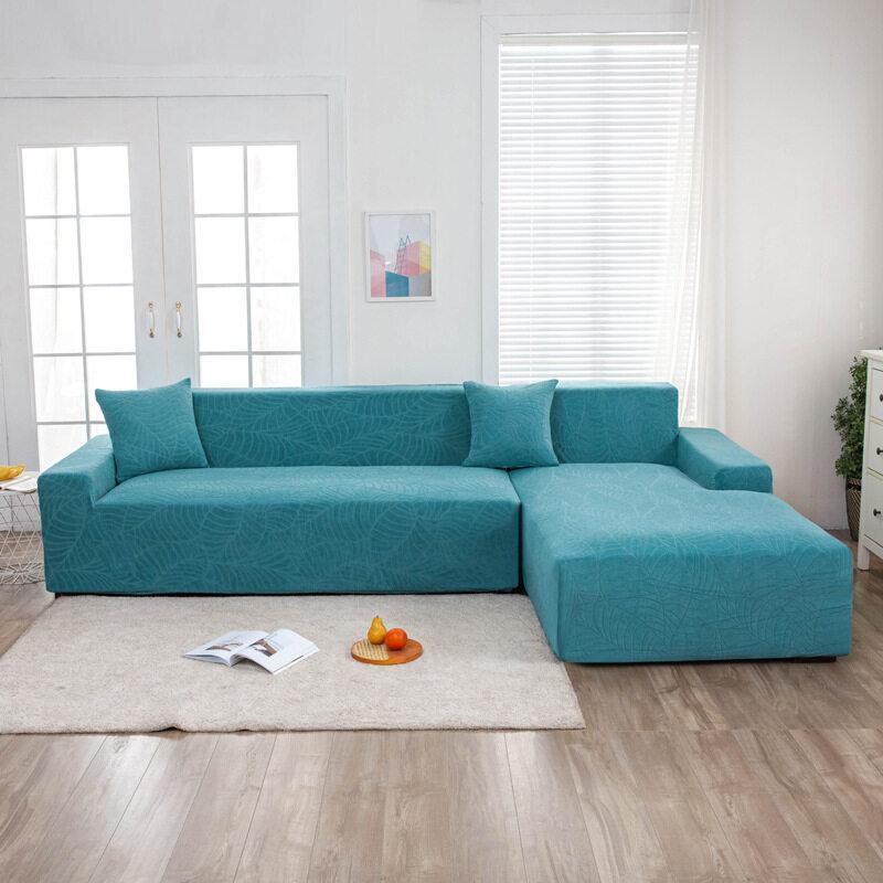 Bọc ghế sofa phổ thông, mèo cào, vải co giãn mồ hôi hoa, không trượt, đẹp 5