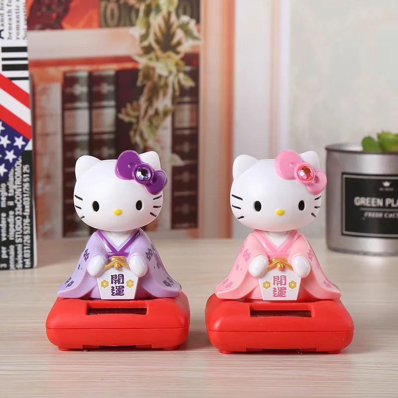 Product Introduction of Kawaii Sanrio Solar Slug Desktop Home Decoration Accessories Dashboard Ornament Kids Charm Hobby Toys 4