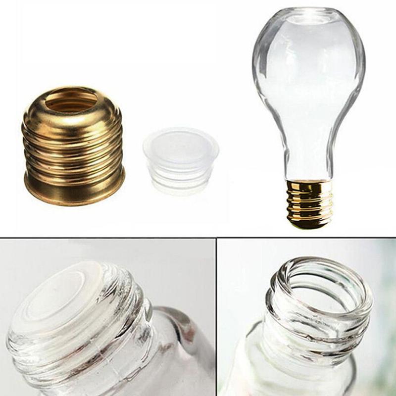 Product Introduction of Creative Light Bulb Plastic Beverage Bottle 4