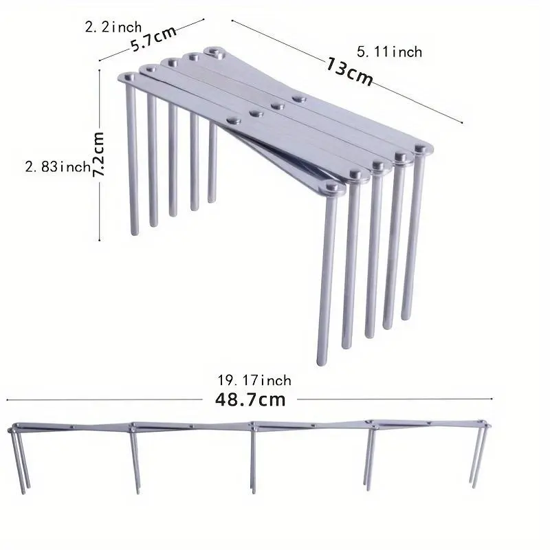 Multifunctional Lid Holder, 1 Count Retractable Pot Lid Holder, Kitchen Drain Rack, Storage Rack, Pot Lid Organization 1