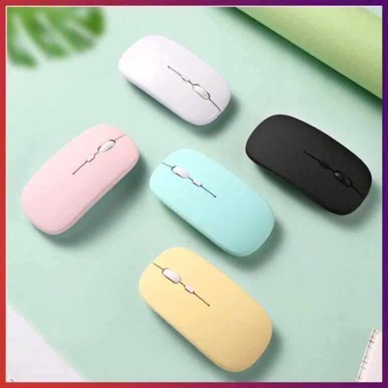 Chuột bluetooth không dây sạc pin, silent, chuột laptop, sử dụng cho máy tính, điện thoại, tablet, android phone Bstore