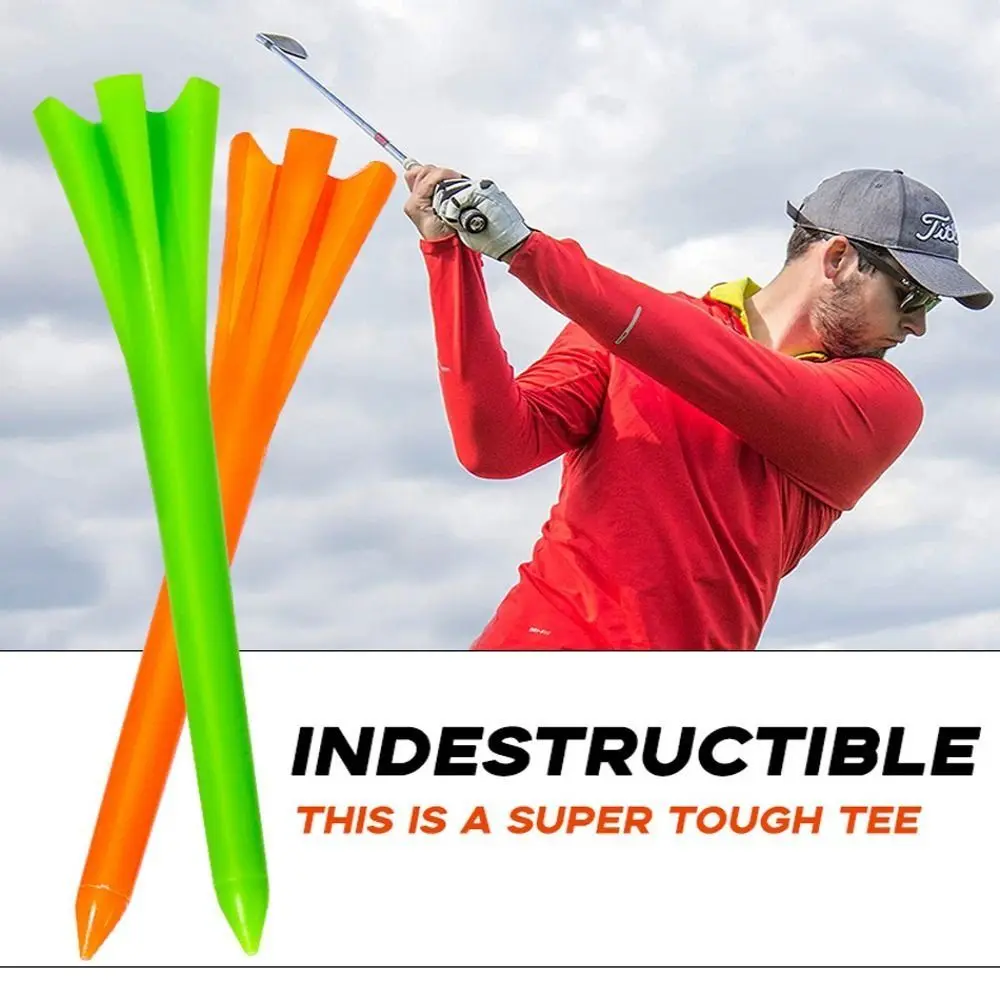 20PCS Golf Tees 38mm/70mm/83mm Five Claw Golf Tees Low Resistance Durable Random Colors Easy Hitting Insert Into Grass